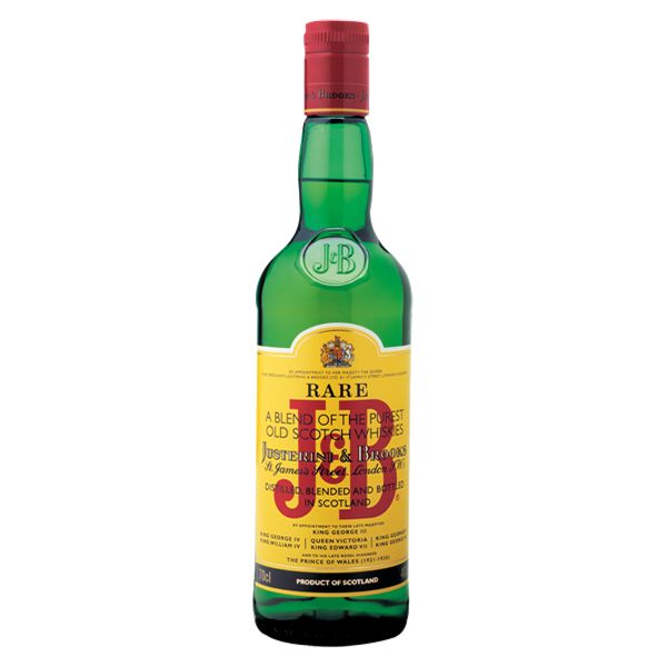 J&B Rare Blended Scotch Whisky (70 cl)