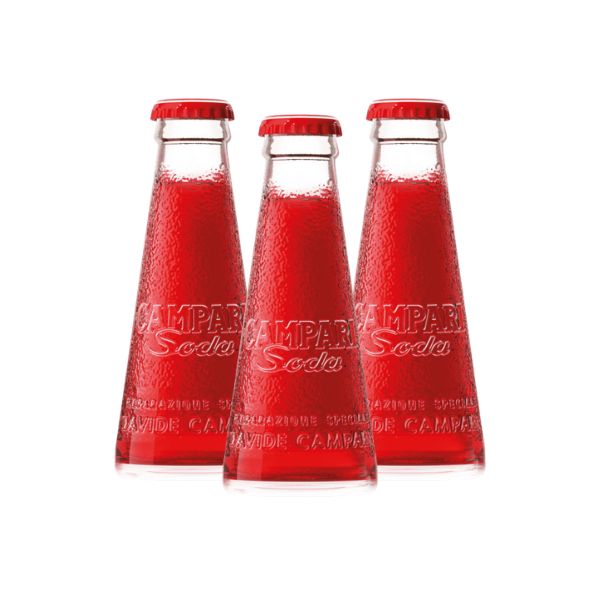 Campari Soda (10 cl) 3 pezzi