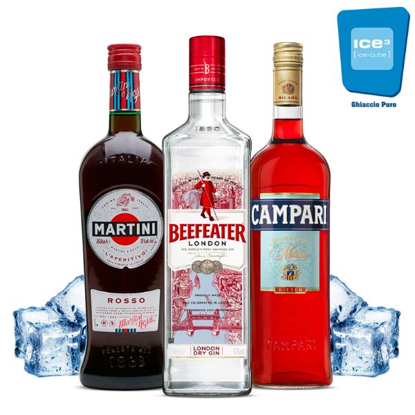 Beefeater - Negroni Cocktail Kit - per 10 persone