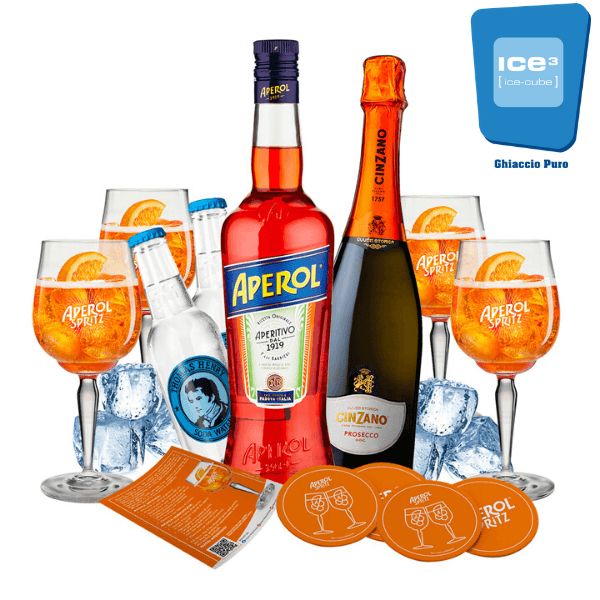Aperol - Spritz Cocktail Kit - per 10 persone - with ice included