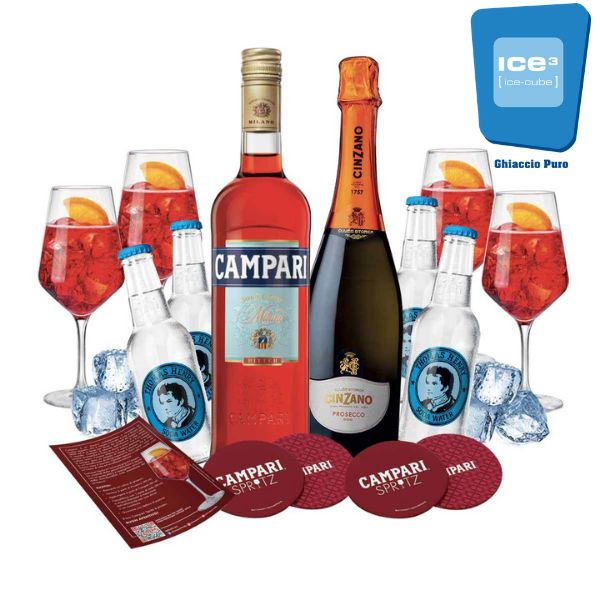 Campari - Spritz Cocktail Kit - per 10 persone - with ice included