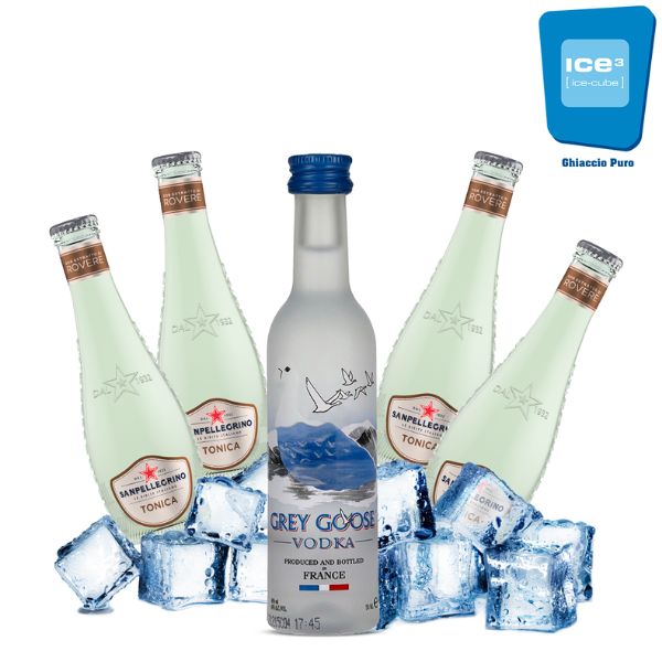 Grey Goose - Vodka Tonic Kit - per 4 persone