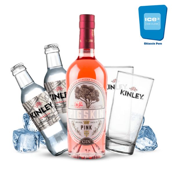 British Classic - Gin Tonic Kit - per 10 persone con 2 bicchieri inclusi!