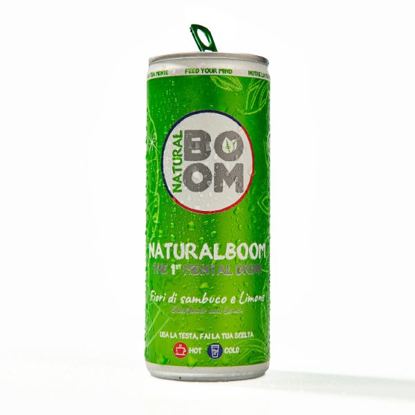 NaturalBoom -  Fiori di sambuco e Limone (25 cl)