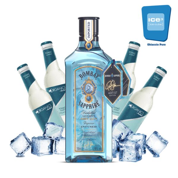 Bombay Artist Edition by Paolo Stella - Gin Tonic Kit - per 10 persone