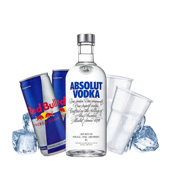 Absolut - Vodka Red Bull Kit - per 10 persone