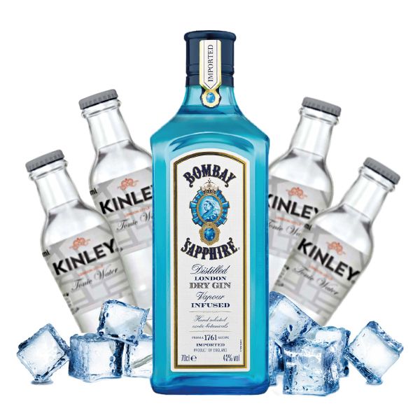 London Sparkling - Bombay Gin Tonic Kit - per 10 persone