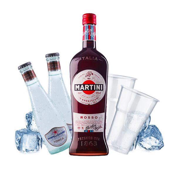 Martini Rosso e Tonic Kit - per 10 persone