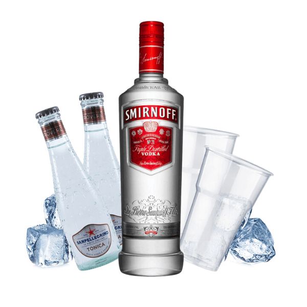 Smirnoff - Vodka Tonic Kit - per 10 persone