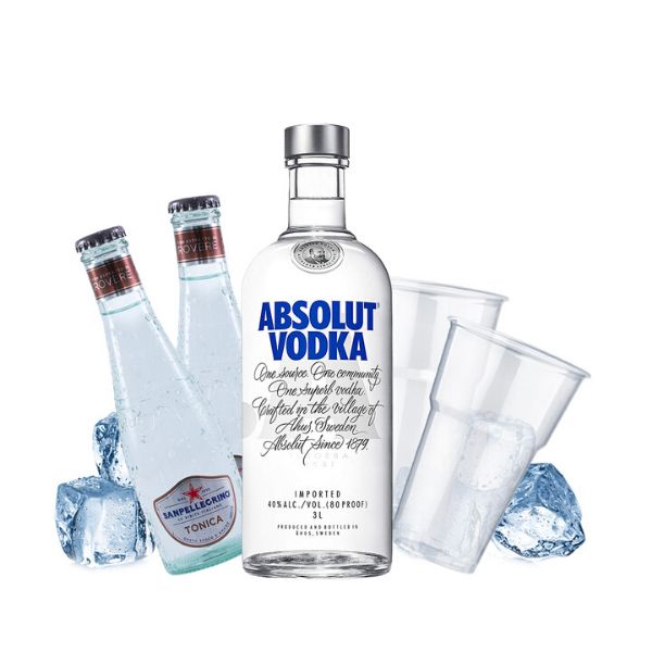 Absolut - Vodka Tonic Kit - per 10 persone