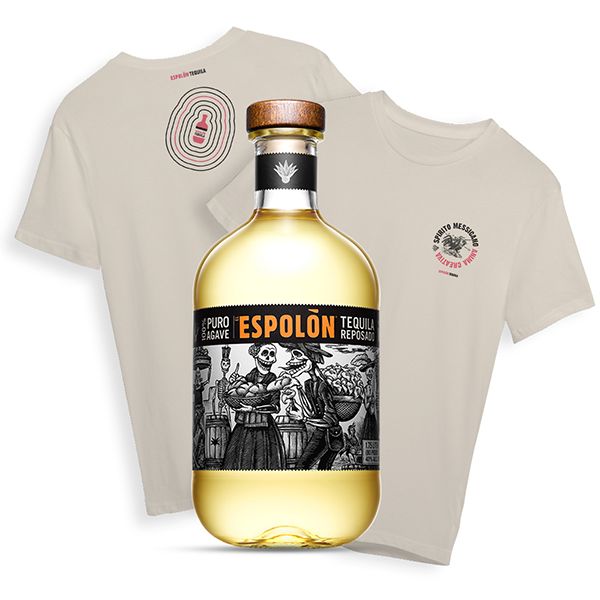 Tequila Espolòn Reposado (70 cl) con T-shirt in omaggio!