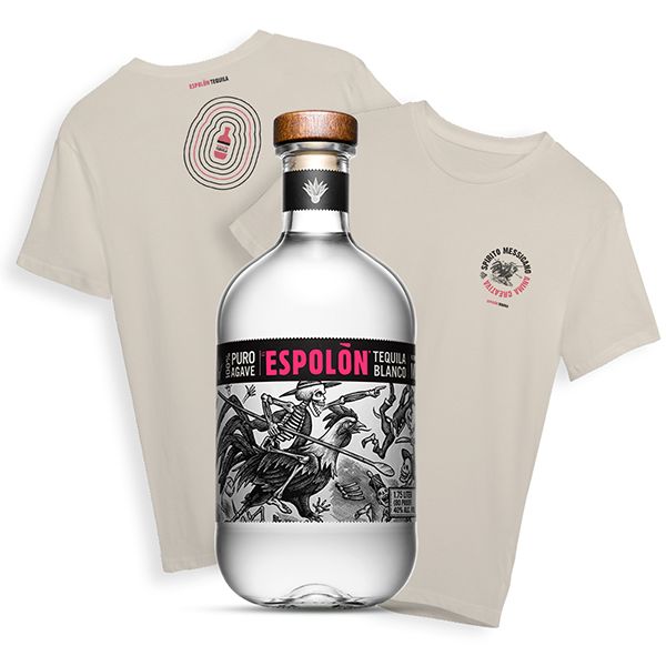 Tequila Espolòn Blanco (70 cl) con T-shirt in omaggio!