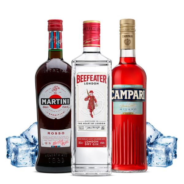 Beefeater Negroni Cocktail Kit - per 10 persone - with ice included
